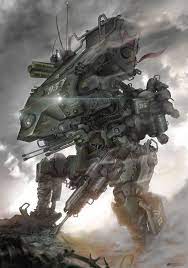 The Shock Commando By Nomansnodead On Deviantart Robot Concept Art Mech Futuristic Art