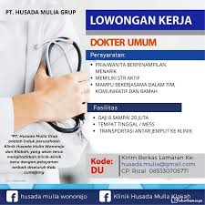 We did not find results for: Klinik Husada Mulia Klakah Membuka Lowongan Pekerjaan Dengan Posisi Dokter Umum Di Bulan Mei 2021