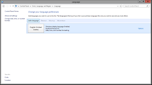 Klicken sie auf move up. Anderung Der Anzeigesprache Unter Windows Server 2012 R2