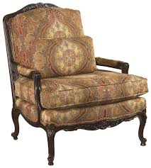 Upholstered Chairs And Ottomans Exposed Wood Patriarch Chair By Thomasville Upholstered Chairs Chair And Ottoman Chair
