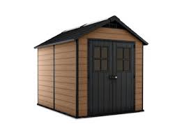Domek narzędziowy keter artisan 9x7. Domek Narzedziowy Focus Garden Artisan 9x7 Szary 226x278x218 Cm Focus Garden Sklep Empik Com