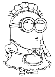 Print Coloring Image Momjunction Minion Coloring Pages Minions Coloring Pages Coloring Books