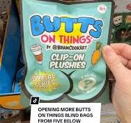 Too many butts on things? #blindbagopening #fivebelowblindbag  #buttsonthings #fivebelowfinds @Brian Cook @Five Below