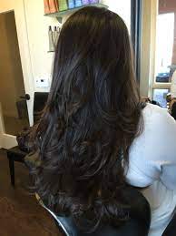 Shear Designs By Liana Brunette Hair Dark Hair Long Hair Layered Haircut Long Hair Styles Long Layered Hair Haircuts For Long Hair