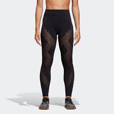 Training tights by stella mccartney. Warp Knit High Rise 7 8 Tights