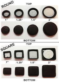 30mm dia rubber round shape furniture feet glide slide pad floor. Prevent Floor Scratches Felt Bottom Chair Leg Covers