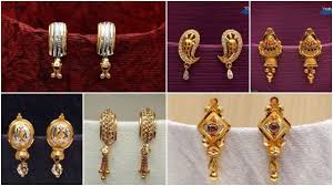 Latest Daily Wear Gold Earrings Design Simple Craft Ideas Gold Earrings Designs Designer Earrings Pearl Earrings Designs