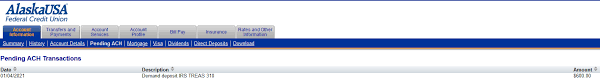 Stimulus Check Tracker