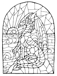 Stained Glass Dragon Inktober 13 Stained Glass Dragon Weasyl Stained Glass Patterns Free Stained Glass Patterns Stained Glass Designs