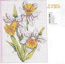 Scenic camel cross stitch chart. Narcisse Point De Croix Cross Stitch Narcissus 2 Cross Stitch Flowers Cross Stitch Beautiful Cross Stitch Pattern