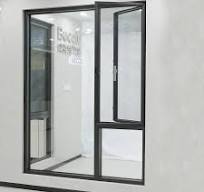Aluminium Windows Custom Design Casement Insulated Window Door with  Security Mesh