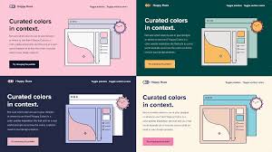 Cute birds, delicious foods, beautiful patterns are waiting for you, just. Happy Hues Review That Allows You To Copy And Paste The Optimal Color Scheme For Web Design For Free Gigazine
