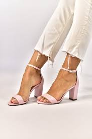 Pink Block Heel Sandals Light Pink Heels Pink Sandals Pale Etsy Pink Block Heels Pink Heels Pink Sandals