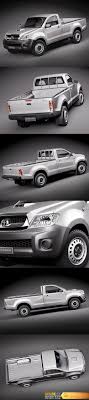Download Desire Fx 3d Models Toyota Hilux Single Cab 2009 3d Model