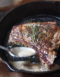 All you'll need is a cast iron skillet, a high quality steak (porterhouse there are no hard rules for how long to cook a piece of meat, because they're are variables involved. Iron Skillet Steak With Thyme Butter Iron Skillet Steak Skillet Steak Baked Steak