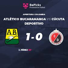 El club atlético bucaramanga 5 es un club de fútbol en colombia ubicado en bucaramanga, capital del departamento de santander, que participa en el campeonato de la categoría primera a, máxima categoría de la división mayor del fútbol colombiano.fundado oficialmente el 11 de mayo de 1949, 5 7 bajo dirigencia de oscar opegui comerciante piedecuestano, quien junto a varios ciudadanos. Atletico Bucaramanga Vs Cucuta Deportivo Pronosticos Cuotas Previa Y Predicciones