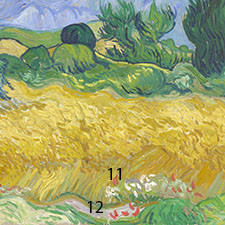 Maybe you would like to learn more about one of these? Van Gogh A Wheatfield With Cypresses Colourlex