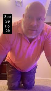 Not sure exactly what this is but it seems like if you see somebody in your  feed do 20 push-ups