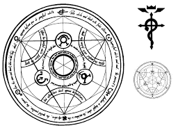 3 Fullmetal Alchemist Brushes I Made From Images I Found Via Google I Made Them Big Esp The Human Tan Transmutation Circle Fullmetal Alchemist Alchemy Tattoo