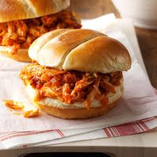 Bbq Chicken Sandwiches Recipe How To Make It Taste Of Home