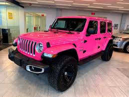 Black And Hot Pink Jeep Hot Pink Jeep Pink Jeep Pink Jeep Wrangler Jeep Wrangler Diy