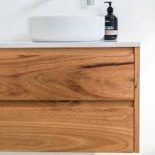 By starting with a purchased vanity unit, you can create the look of an antique dresser without much work required. Home Dzine Bathrooms Make A Floating Bathroom Vanity