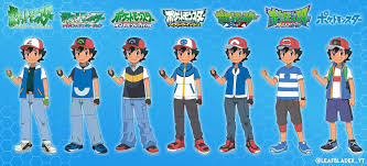 At some point before starting their journeys, ash was friends with gary oakuntil they both fished out a poké ball on both their lines. What S Your Favorite Ash Ketchum Outfit Pokemon