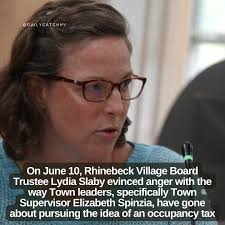 At the most recent meeting of the Rhinebeck Village Board of Trustees