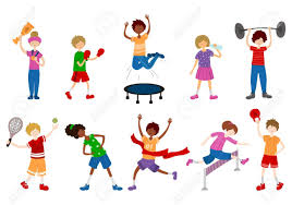 Download 20,000+ royalty free cartoon kids sports vector images. Set Of Cute Cartoon Children Or Kids Girls And Boys Play Sports Royalty Free Cliparts Vectors And Stock Illustration Image 124326477