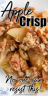 Old Fashioned Apple Crisp In 2020 Old Fashioned Apple Crisp Apple Crisp Recipes Apple Crisp