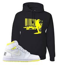 Black And Yellow Jordan Shirt Air Jordan 1 First Class Flight Barcode Leopard Black Sneaker Hook Up Pullover Hoodie Black Pullover Hoodie Pullover Hoodie Hoodies
