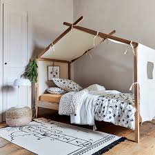 lit 1 place cabane en pin massif 90x200 cm alouette 90x200 cm lits cabane alinea lit cabane housse de couette enfant lit enfant