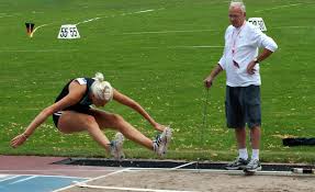 The standing long jump, also called the broad jump, is a common and easy to administer test of explosive leg power. Standing Triple Jump Test