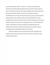 Mencapai alam sekitar yang bersih, selamat ,sihat dan. Punca Pencemaran Alam Sekitar Di Kawasan Kajian Malay Essay