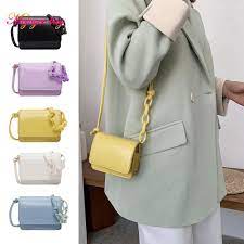 Multifungsi, bisa digunakan sebagai tas selempang dan tas jinjing. Tas Wanita Selempang Kotak Mini Satchel New Shopee Indonesia