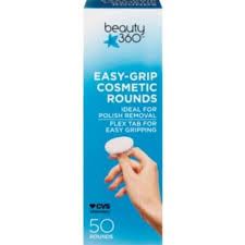 Condition is new with box. Beauty 360 Beauty 360 Easy Grip Cosmetic Rounds 50ct Health Personal Care