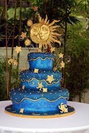 Brown bag cookie art cow jumped over the moon mold craft 1993 hill design. Cool Wedding Cake Sun Cake Cool Wedding Cakes Sun And Moon Cake