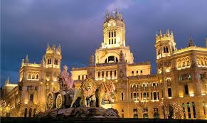 The Post Office In Madrid Spain I Used To Walk By This All The Time When I Lived There Fanciest Post Office I Visit Madrid Places To Visit Places To Travel