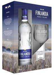 Finland, country in northern europe. Finlandia Vodka Of Finland 1 Ritzenhoff Copa Glas Geschenkset 40 Vol 0 7 L
