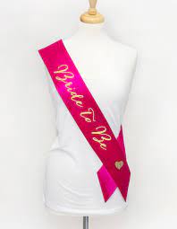 Bride To Be Sash For Bridal Shower Bachelorette Party Wedding Etsy Bride To Be Sash Bridal Shower Bride Chair Bridal Shower Sash