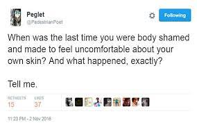 Fat shaming can negatively impact your health. Mumbai Woman Gets People Talking About Body Shaming On Twitter And People Have A Lot To Say Fyi News