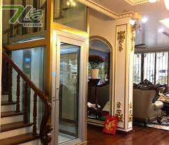 Thang máy gia đình 200kg- thang máy kích thước nhỏ