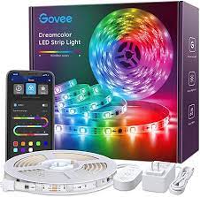 Amazon Com Led Strip Lights Rgbic Dreamcolor Govee App Control Bluetooth 16 4ft Multicolor Led Strip Lighting Led Color Changing Lights Color Changing Lights