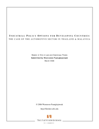 Andrew harding in law, government and the constitution in malaysia, pp. Pdf Industrial Policy Options For Developing Countries The Case Of The Automotive Sector In Thailand Malaysia Id Tq57p283c Tufts Digital Library