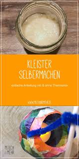 Rezept Kleister Ganz Einfach Selbstmachen Milch Mehr