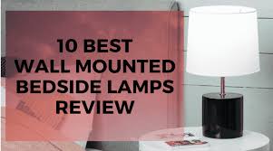 A button switch on the cord allows for an on/off, which is near the lamp base, just about 7.8 inches (20 cm), easy to reach. 10 Best Wall Mounted Bedside Lamp Reviews Wallmountedreviews