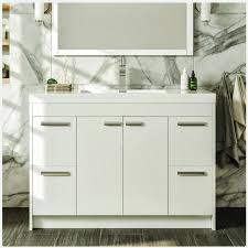 Eviva Lugano 42 White Modern Bathroom