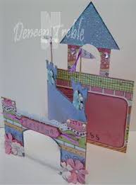 Insert tissue rolls to castle edges using the space you cut. 43 Castle Cards Ideas Cards Cards Handmade Paper Crafts