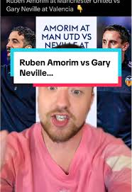 Ruben Amorim vs Gary Neville: A Tactical Showdown