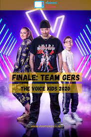 De kleinste talenten verdienen het grootste podium. Finale The Voice Kids Team Gers Pardoel The Voice Eminem Alessia Cara